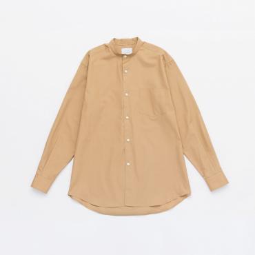 BAND COLLAR SHIRTS *ベージュ*