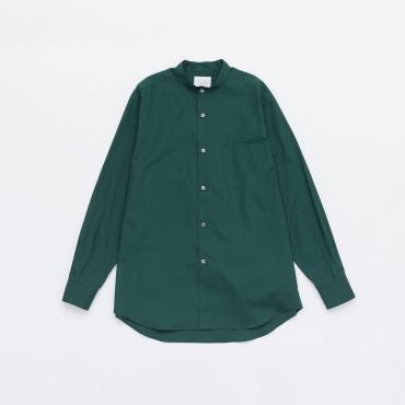 BAND COLLAR SHIRTS *グリーン*