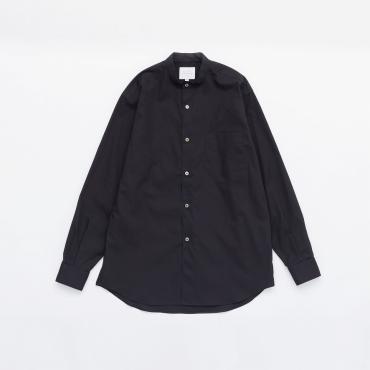 BAND COLLAR SHIRTS *ブラック*