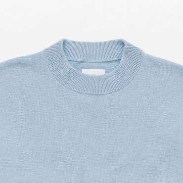 WIDE KNIT *サックス*