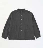 WIDE LINEN SHIRTS *ブラック*