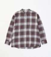 BIG CHECK SHIRTS *ワイン*