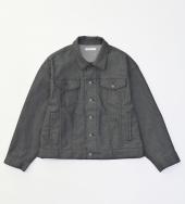 BIG DENIM JACKET *ブラック*