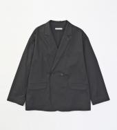 BIG LINEN JACKET *ブラック*