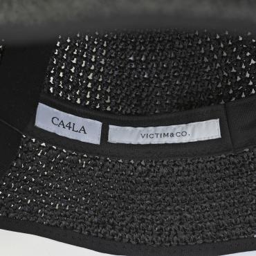 ×CA4LA / RAFFIA HAT *ブラック*