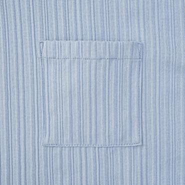 PLEATS TEE *サックス*