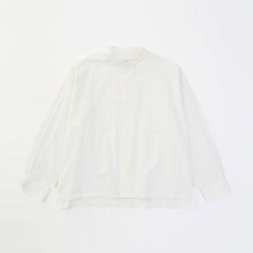 WIDE LINEN SHIRTS *ホワイト*