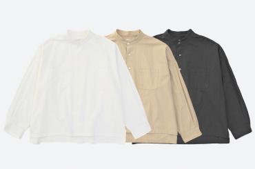 WIDE LINEN SHIRTS *ホワイト*