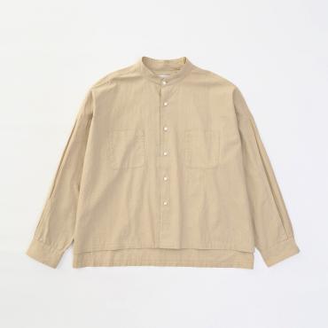 WIDE LINEN SHIRTS *ベージュ*