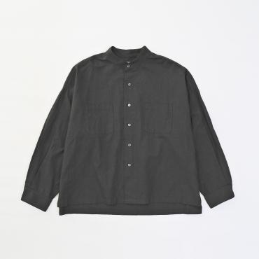 WIDE LINEN SHIRTS *ブラック*