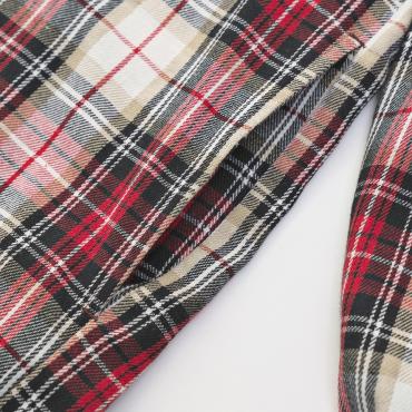 BIG CHECK SHIRTS *ベージュ*