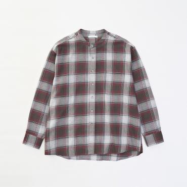 BIG CHECK SHIRTS *ワイン*