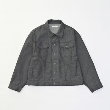 BIG DENIM JACKET *ブラック*