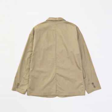 BIG LINEN JACKET *ブラウン*