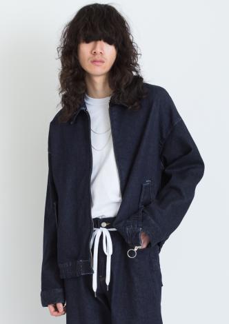 WIDE DRIZZLER JACKET *インディゴブルー*