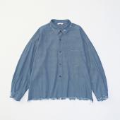 DAMEGE DENIM SHIRTS *ライトブルー*