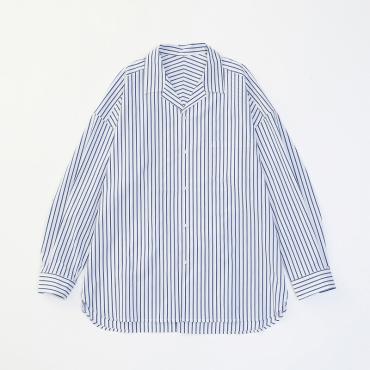 STRIPE BIG SHIRTS *ホワイト*