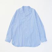 STRIPE BIG SHIRTS *サックス*