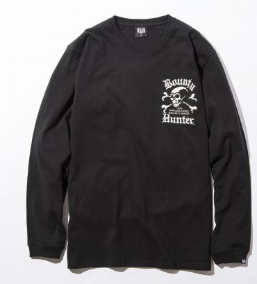 BxH OLD SKULL L/S TEE *ブラック*