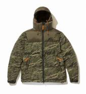 xNANGA HOODED 3LAYER DOWN JACKET *ゴーストライオンカモ*