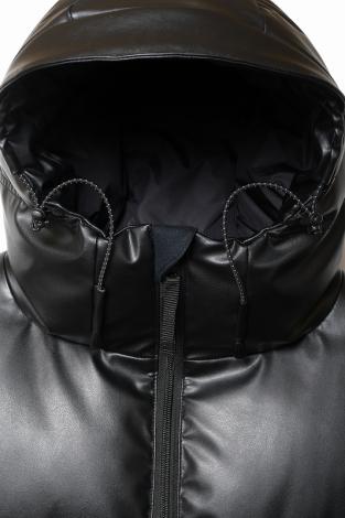 xNANGA HOODED DOWN JACKET / BLACK