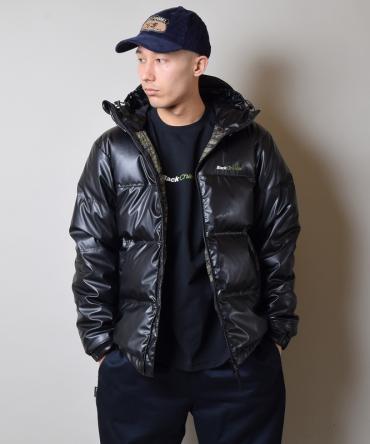 xNANGA HOODED DOWN JACKET / BLACK