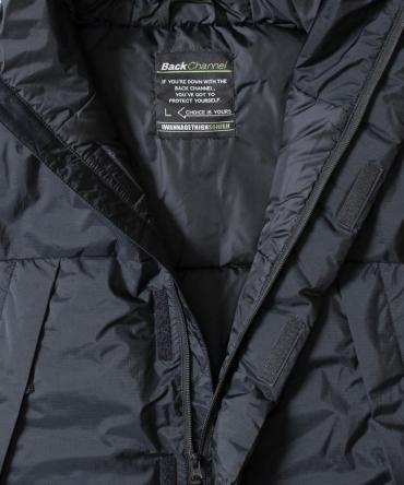 NANGA HOODED DOWN JACKET / BLACK