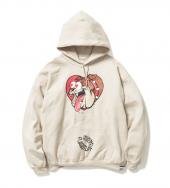 "BULL" HOODIE *サンド*