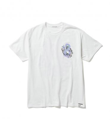 "SNAKE Circle" TEE(PUR) *ホワイト*