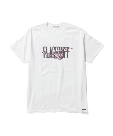 "distortion" TEE *ホワイト*