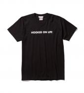 "HOOKED ON" TEE *ブラック*