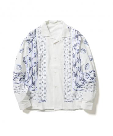 BANDANA L/S SHIRTS *ホワイト*