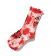 "TIE DYE" SOX *レッド*