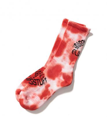 "TIE DYE" SOX *レッド*