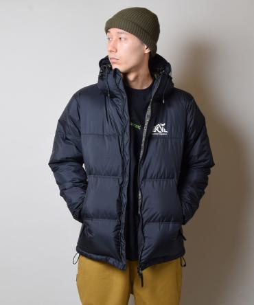 xNANGA HOODED DOWN JACKET / BLACK