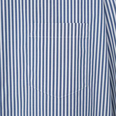 STRIPE BIG SHIRT *ブルー*
