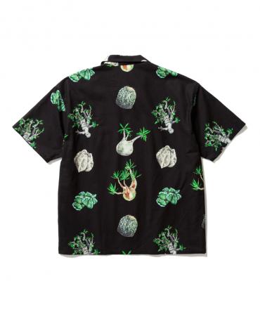 "Cactus" S/S SHIRTS *ブラック*