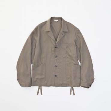 SOFT COVERALL JACKET *ブラウン*