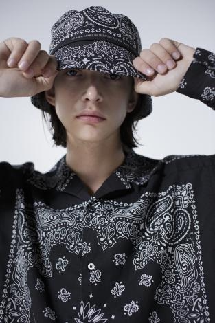 ×HAV-A-HANK / PAISLEY SHIRTS *ブラック*