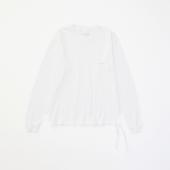 LONG SLEEVE WASHED TEE *ホワイト*