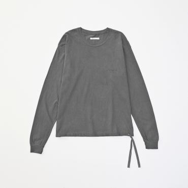 LONG SLEEVE WASHED TEE *ブラック*