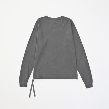 LONG SLEEVE WASHED TEE *ブラック*