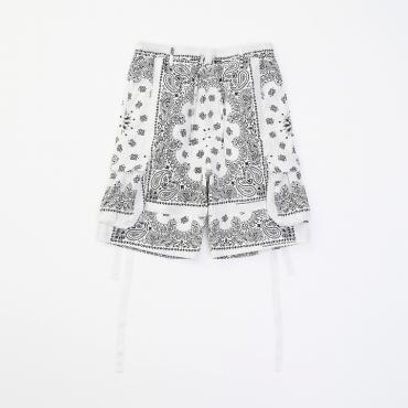 ×HAV-A-HANK / PAISLEY SHORTS *ホワイト*