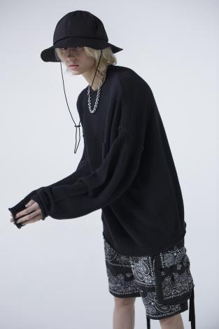 ×HAV-A-HANK / PAISLEY SHORTS *ブラック*