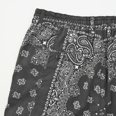 ×HAV-A-HANK / PAISLEY SHORTS *ブラック*