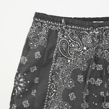 ×HAV-A-HANK / PAISLEY SHORTS *ブラック*