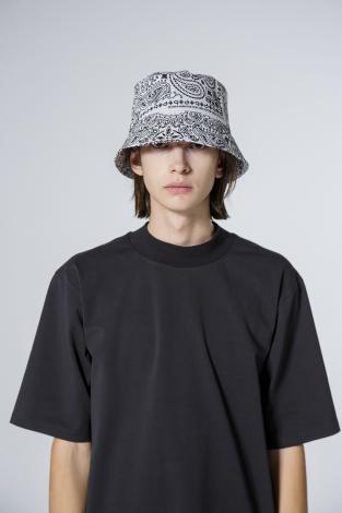 ×HAV-A-HANK×CA4LA / PAISLEY BUCKET HAT *ホワイト*