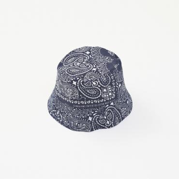 ×HAV-A-HANK×CA4LA / PAISLEY BUCKET HAT *ネイビー*