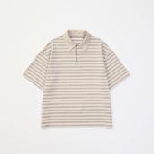 BORDER POLO SHIRTS *ブラウン*