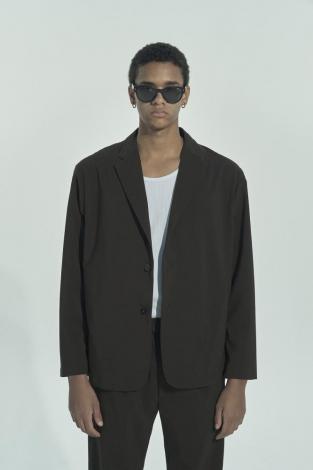 STRETCH TECH JACKET *BROWN*